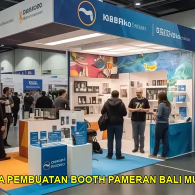 biaya pembuatan booth pameran bali murah